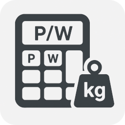 Power-to-Weight Ratio Calculator logo